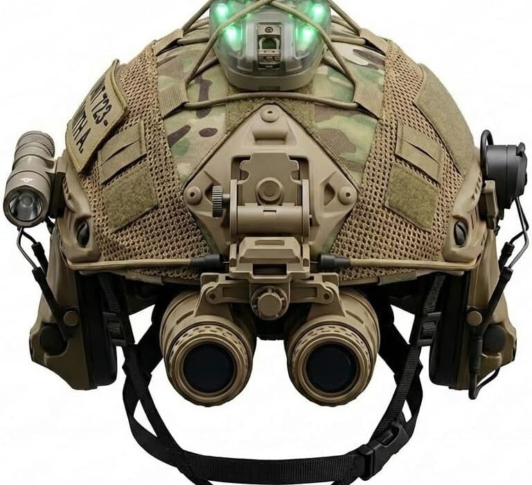 LEJUNJIE PJ-Casco Táctico FAST con Soporte NVG